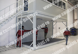 container pret Dambovita